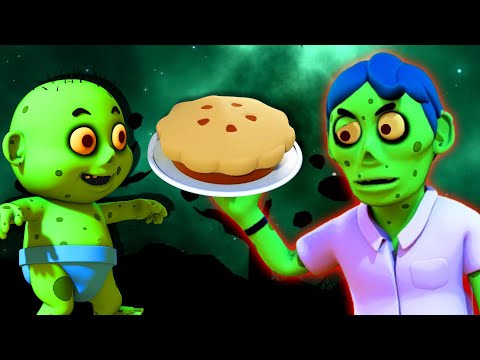 Daddy Zombie Finger Family Having Dinner | Halloween Kids Songs