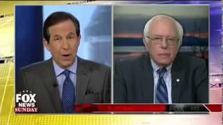 Bernie on Fox News Sunday