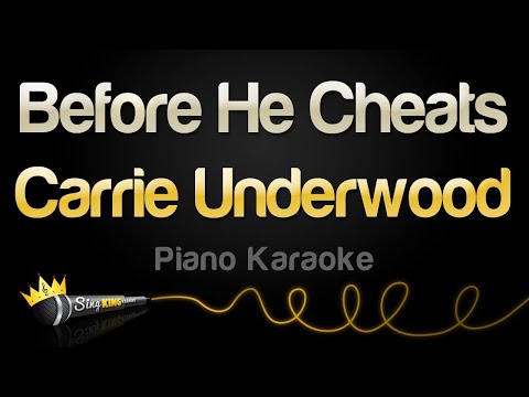 Carrie Underwood – Before He Cheats (Piano Karaoke)