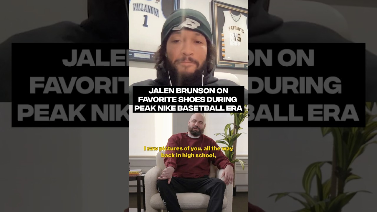 @Community ## Jalen Brunson on his favorite shoes during the …