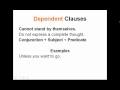 Mastering Independent and Dependent Clauses in English Grammar