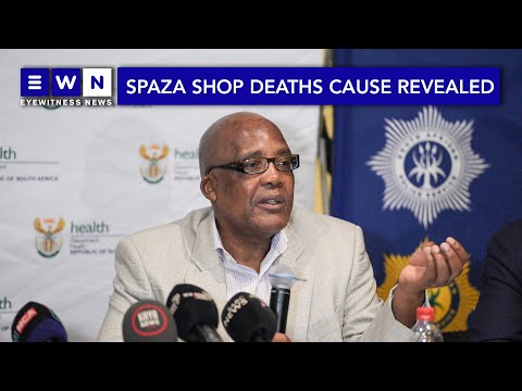 'The cause of death is unequivocally organophosphate' - Aaron Motsoaledi on spaza shop deaths