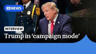 YouTube video thumbnail: Trump Uses UN Address as Midterms Campaign Speech: Expert 