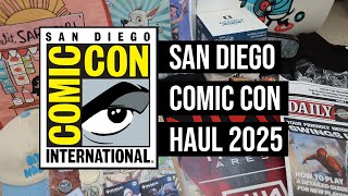 My San Diego Comic Con Haul 2025  #SDCC2025 #SDCC