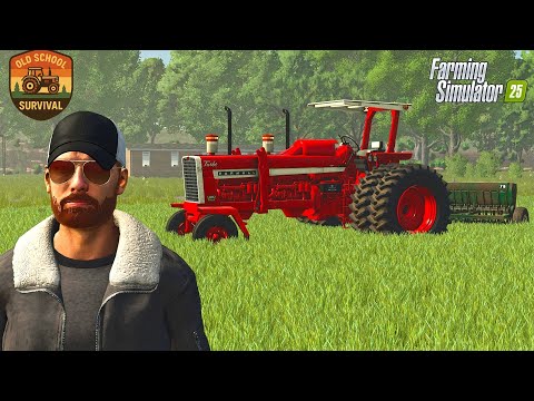 We Had ONE Day to Plant Wheat - Did We Make It? | Old School Survival EP10 | FS25