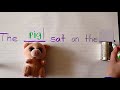 Silly Sentences and Letter Recognition