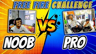 Noob Vs Pro In Free Fire 😱 || Who Will Win ?? #shorts #freefireshorts
