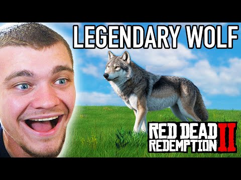 Hunting Down the Rare Legendary Wolf In Red Dead Redemption 2!