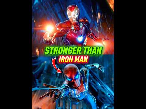 Spider-Man Iron Man Se Jyada Powerful Hai #ironman #spiderman #shorts