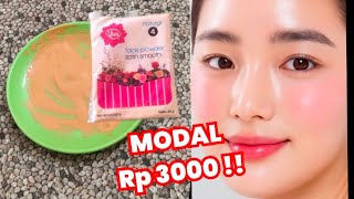 LAGI VIRAL!! DI KIRA PAKE BEDAK MAHAL WAJAH MULUS SEHARIAN, TERNYATA  BEDAK VIVA NO.4!!