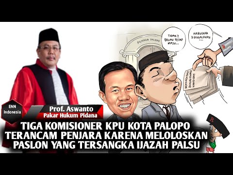 TIGA KOMISIONER KPU DI PALOPO TERANCAM 3 TAHUN PENJARA