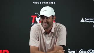 Scottie Scheffler · Press Conference · 2023 TOUR Championship · FedEx Cup Playoffs · PGA Tour