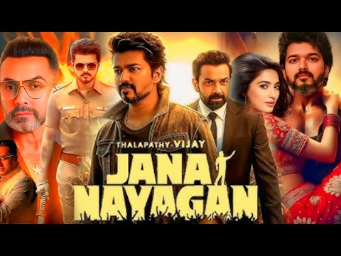 Jana Nayagan Full Movie Hindi | Thalapathy Vijay | Pooja Hegde | Bobby Deol | Facts and Updates