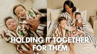 Holding it together while my mom is in the hospital… | Episode 2 | Rebuilding Her Postpartum