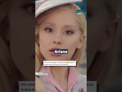 Fans stunned as Ariana Grande changes voice pitch #itvnews
