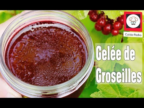 Gelé de groseilles recette Thermomix TM5