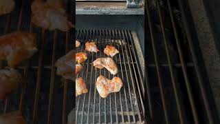 Smoked recteq chicken wings #meatchurchbbq #recteq