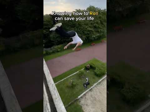 Knowing how to roll is a life saver #breakdance #roll #tricking