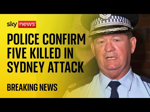 Watch live: Police conference after 'multiple stabbings' in Sydney