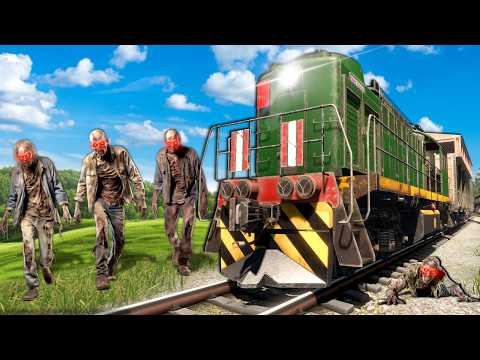 Zombie Horde Attacks my TRAIN! (Zompiercer)