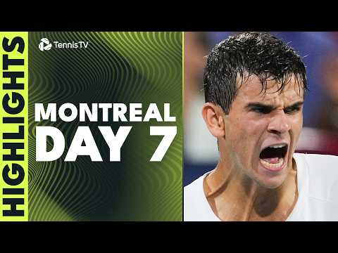 Lehecka Faces Jodar, Fils Takes On Norrie; Darderi & Nakashima Play | Montreal 2026 Day 7 Highlights