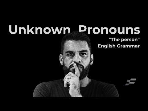 Qual pronome devo usar para me referir a "the person" quando não sei se é homem ou mulher?