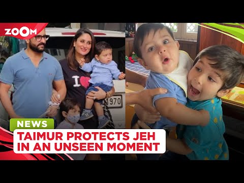 Taimur Ali Khan's PROTECTIVE side for Jeh revealed in this unseen moment