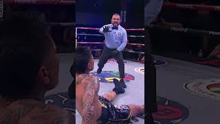 Francisco Veron catches Roiman Villa in round 9 and drops him.