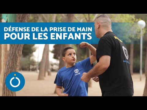 KRAV MAGA pour ENFANTS, défense contre UNE SAISIE de POIGNETS 🖐🏼✊🏼 Self défense pour débutants