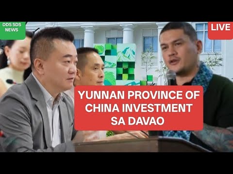 865.USAPTAYO YUNNAN PROVINCE CHINA INVESTMENT TO DAVAO CITY