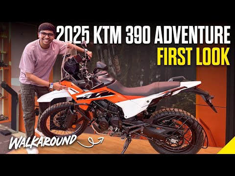 2025 KTM 390 Adventure Unveiled | KTM 390 Adventure Walkaround |  India Bike Week 2024 | Times Drive