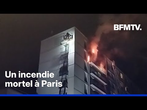 Une femme meurt dans l'incendie d'un immeuble du XVe arrondissement de Paris