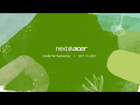 Next@Acer 2021 | October Global Press Conference
