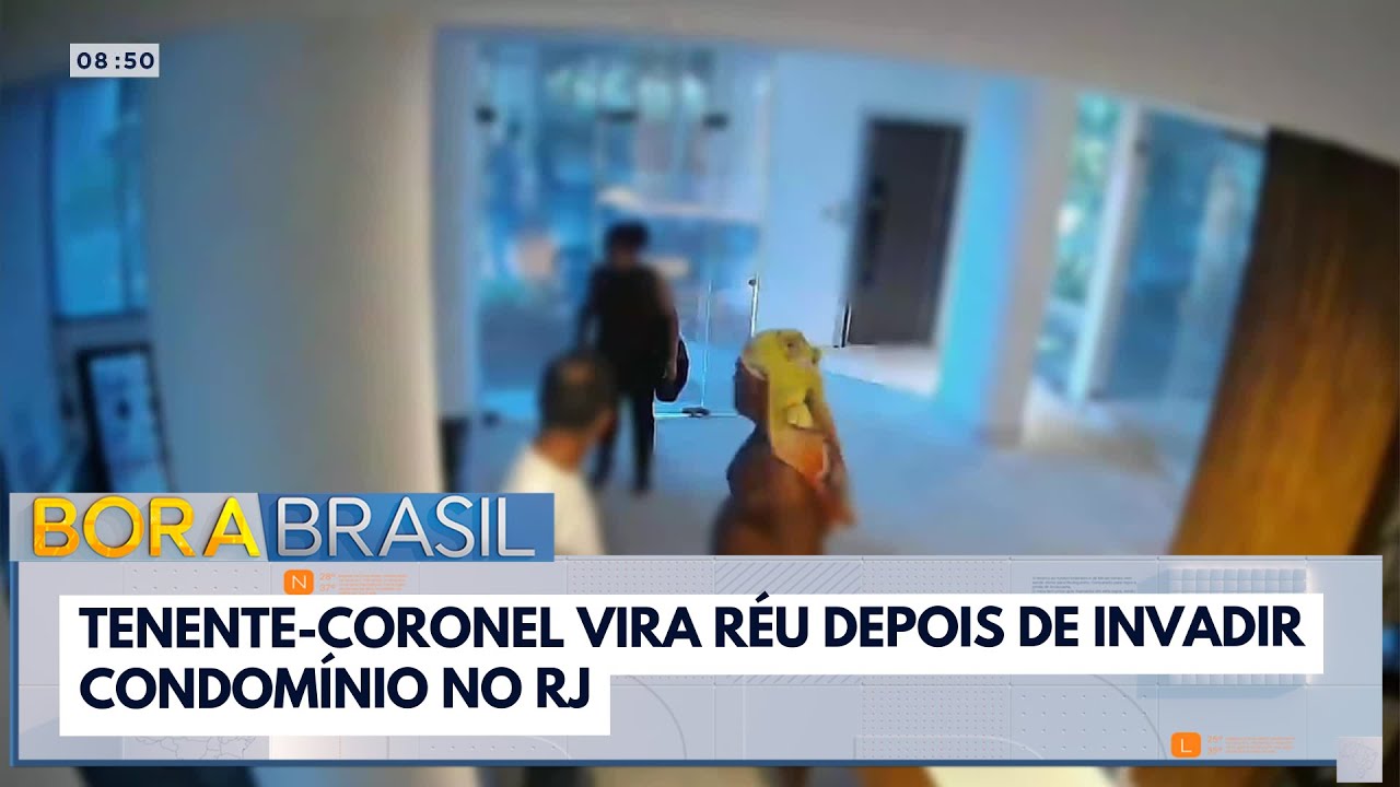 Tenente coronel vira réu depois de invadir condomínio no RJ