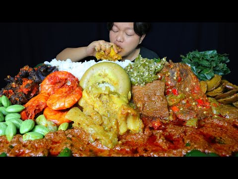 MUKBANG NASI PADANG PORSI BRUTAL TERBARU