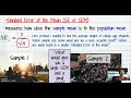 Understanding Standard Error Concepts