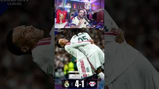 El Madrid golea 4-1 #realmadrid #champions #mancuer #diomande  #shortvideo