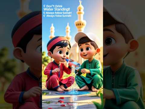 Pani peene ki sunnat