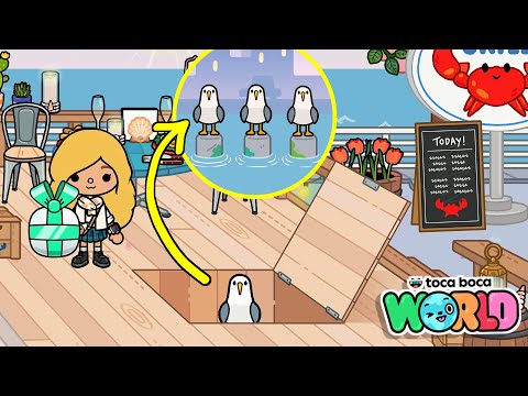 OPEN THIS HATCH AND GET THE SECRET BIRD // TOCA BOCA WORLD // HAPPY TOCA