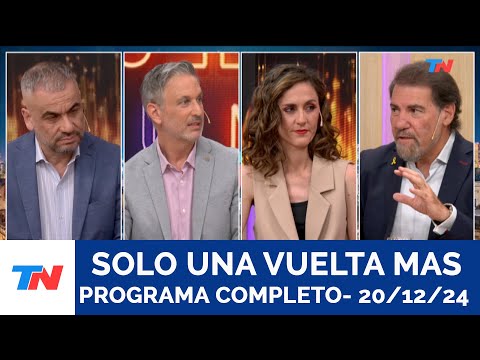 SOLO UNA VUELTA MÁS I Programa Completo, 20/12/24