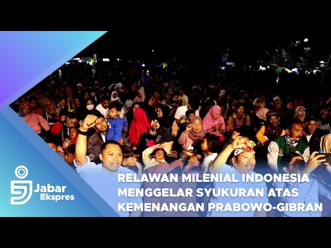 Relawan Milenial Indonesia Menggelar Syukuran Atas Kemenangan Prabowo-Gibran