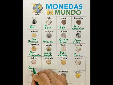 20 Monedas que debes recordar