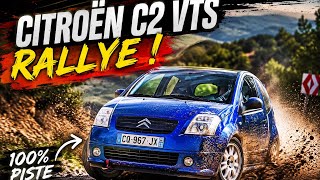 JE TEST UNE C2 VTS ￼ transformé en rallye! 😱