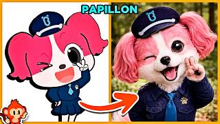 🐶🚔 SHERIFF LABRADOR | 🔊 ADIVINA LA VOZ | ¿CÓMO SERÍA EN LA VIDA REAL? | 🐵 #monoquiz