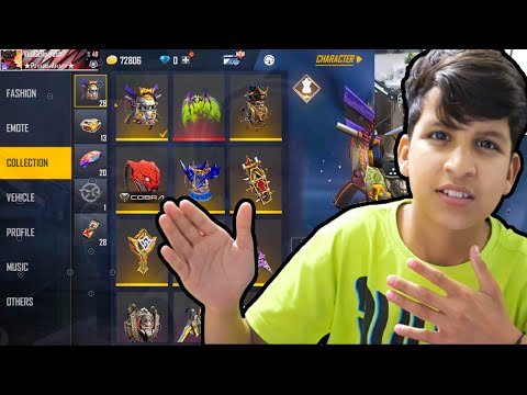MY VAULT COLLECTION IN FREE FIRE 😍