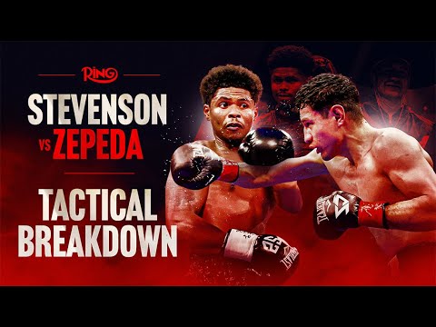 Shakur Stevenson vs William Zepeda | FULL TACTICAL BREAKDOWN