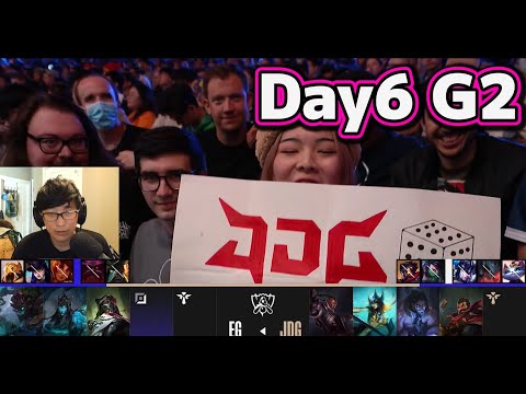 EG vs JDG | Day6 G2 | 世界大会2022 Group Stage 日本語実況解説