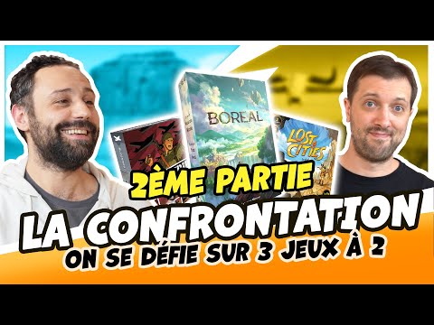 La confrontation. On s'affronte sur 3 jeux à 2. Deuxième Partie.