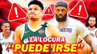 MÁXIMA LOCURA, GIANNIS PUEDE IRSE! SPURS, LEBRON Y WARRIORS