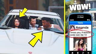 What Franklin and Amanda do in Franklin's Car in GTA 5
